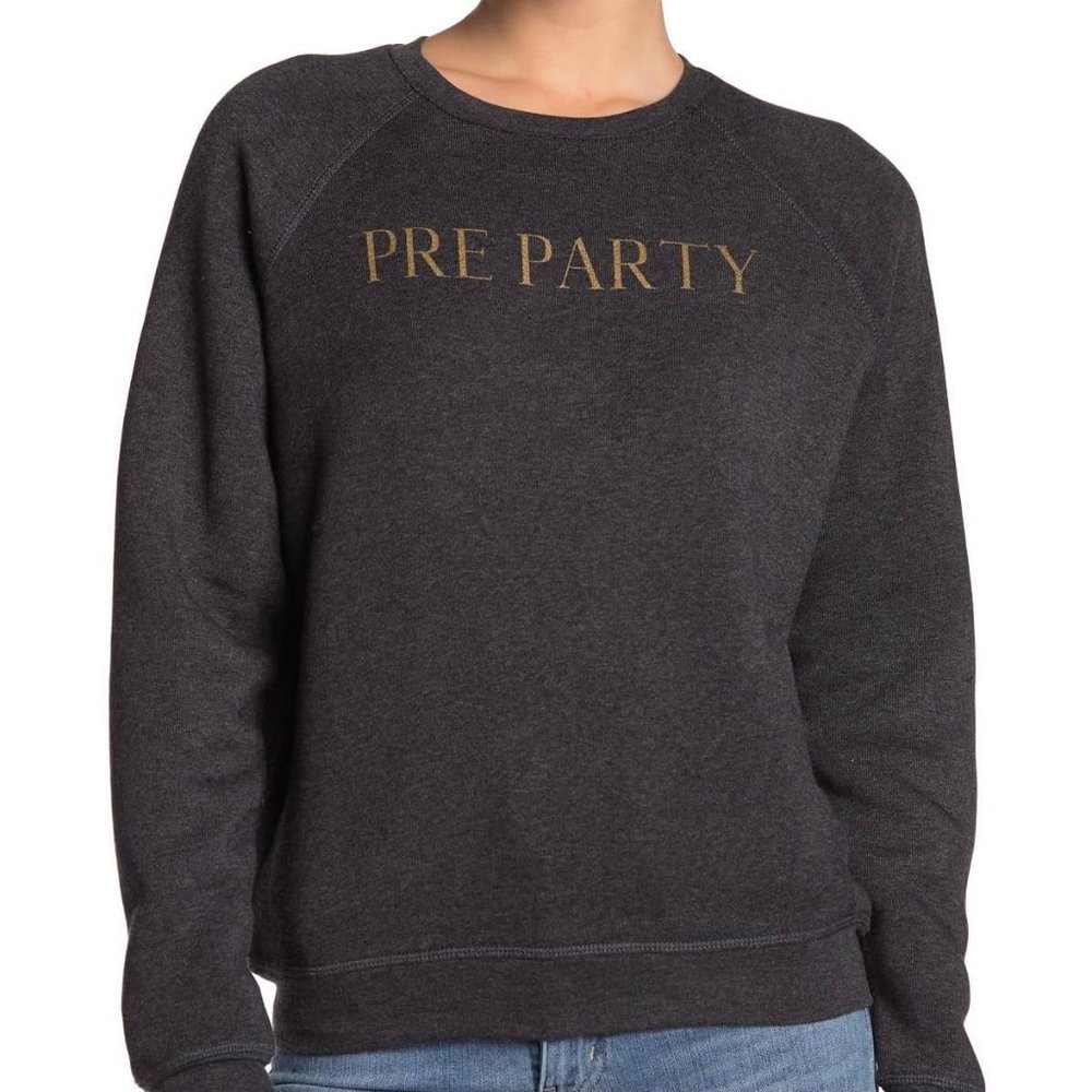 NEW Project Social T Reversible Pre-Party After Party Sweatshirt Size XS